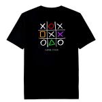 GAME OVER TIC TAC TOE COTTON BLACK T SHIRT FOR MEN & WOMEN